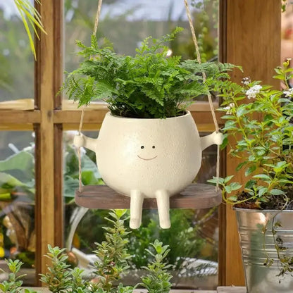 Swing Face Planter Pot